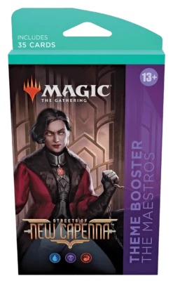 Magic: The Gathering - Streets Of New Capenna - Theme Booster(Magic The Gathering Streets Of New Capenna Theme Booster) -The Card Vault Store MTGSNC EN ThmOtrBx 02 02