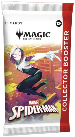 Magic: The Gathering - Universes Beyond - Marvel's Spider-Man - Collector Booster Pack(Magic The Gathering Universes Beyond Spider Man Collector Booster Pack) 5 Magic: The Gathering - Universes Beyond - Marvel's Spider-Man - Collector Booster Pack(Magic The Gathering Universes Beyond Spider Man Collector Booster Pack) -The Card Vault Store MTGSPM EN Bstr Clctr 01 03