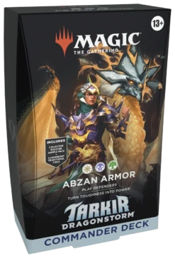 Magic: The Gathering - Tarkir: Dragonstorm - Commander Deck - Abzan Armor(Magic The Gathering Tarkir Dragonstorm Commander Deck Abzan Armor)