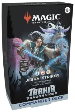 Magic: The Gathering - Tarkir: Dragonstorm - Commander Deck - Jeskai Striker(Magic The Gathering Tarkir Dragonstorm Commander Deck Jeskai Striker)