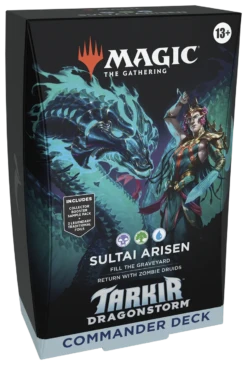 Magic: The Gathering - Tarkir: Dragonstorm - Commander Deck - Sultai Arisen(Magic The Gathering Tarkir Dragonstorm Commander Deck Sultai Arisen)