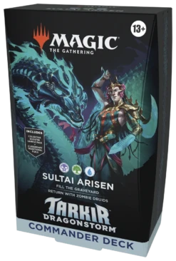 Magic: The Gathering - Tarkir: Dragonstorm - Commander Deck - Sultai Arisen(Magic The Gathering Tarkir Dragonstorm Commander Deck Sultai Arisen) 6 Magic: The Gathering - Tarkir: Dragonstorm - Commander Deck - Sultai Arisen(Magic The Gathering Tarkir Dragonstorm Commander Deck Sultai Arisen) -The Card Vault Store MTGTDM EN OtrBx Cmndr 03 03