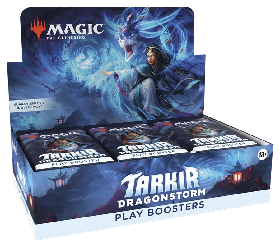 Magic: The Gathering - Tarkir: Dragonstorm - Play Booster Box (30x Packs)(Magic The Gathering Tarkir Dragonstorm Play Booster Box 30x Packs) 1 Magic: The Gathering - Tarkir: Dragonstorm - Play Booster Box (30x Packs)(Magic The Gathering Tarkir Dragonstorm Play Booster Box 30x Packs)