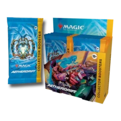 Magic: The Gathering - Aetherdrift - Collector Booster Box (12x Packs)(Magic The Gathering Aetherdrift Collector Booster Box 12x Packs) -The Card Vault Store Magic TheGathering Aetherdrift CollectorBoosterBox 12xPacks