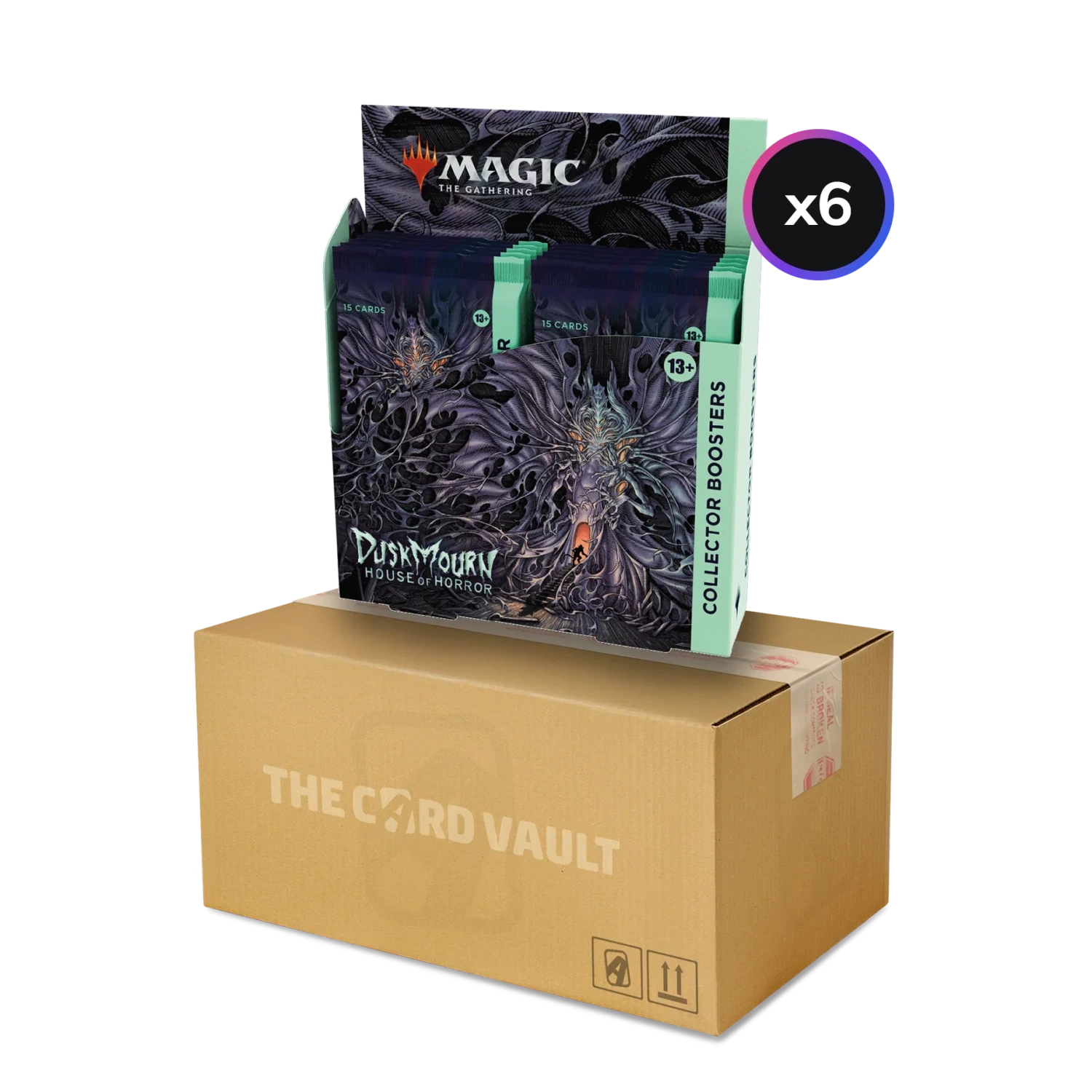 Magic: The Gathering - Duskmourn: House Of Horrors - Display Case (6x Collector Boxes)(Magic The Gathering Duskmourn House Of Horrors Display Case 6x Collector Boxes) 1 Magic: The Gathering - Duskmourn: House Of Horrors - Display Case (6x Collector Boxes)(Magic The Gathering Duskmourn House Of Horrors Display Case 6x Collector Boxes)