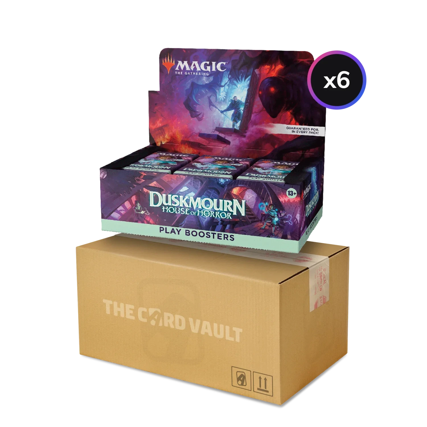 Magic: The Gathering - Duskmourn: House Of Horrors - Display Case (6x Play Boxes)(Magic The Gathering Duskmourn House Of Horrors Display Case 6x Play Boxes) 1 Magic: The Gathering - Duskmourn: House Of Horrors - Display Case (6x Play Boxes)(Magic The Gathering Duskmourn House Of Horrors Display Case 6x Play Boxes)