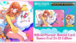 One Piece TCG - Bandai Premium - Games Fest 24-25 - Official Playmat(One Piece Tcg Bandai Card Games Fest 24 25 Official Playmat)