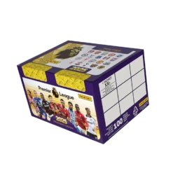 Panini - 2024/25 Premier League Football (Soccer) Sticker Collection - Booster Box (100x Packs)(Panini 2024 25 Premier League Football Soccer Sticker Collection Booster Box 100x Packs)