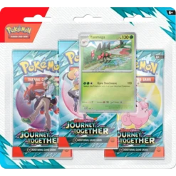 Pokemon TCG - Scarlet & Violet - Journey Together - 3-Pack Blister (Yanmega)(Pokemon Tcg Scarlet Violet Journey Together 3 Pack Blister Yanmega)