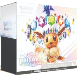 Pokemon TCG - Scarlet & Violet - Prismatic Evolutions - Elite Trainer Box(Pokemon Tcg Scarlet Violet Prismatic Evolutions Elite Trainer Box)