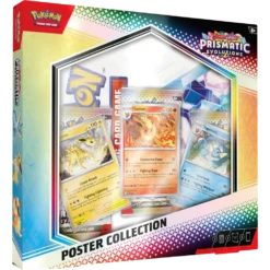 Pokemon TCG - Scarlet & Violet - Prismatic Evolutions - Poster Collection(Pokemon Tcg Scarlet Violet Prismatic Evolutions Poster Collection)
