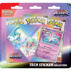 Pokemon TCG - Scarlet & Violet - Prismatic Evolutions - Tech Sticker Collection(Pokemon Tcg Scarlet Violet Prismatic Evolutions Tech Sticker Collection)