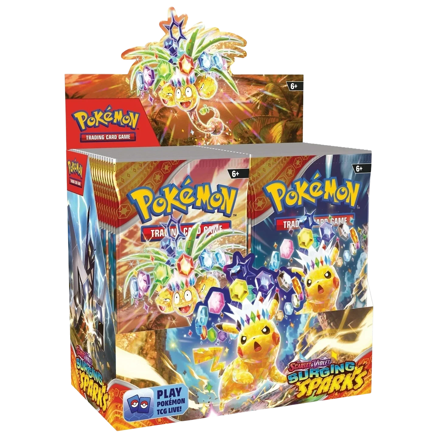 Pokemon TCG - Scarlet & Violet - Surging Sparks - Booster Box (36 Packs)(Pokemon Tcg Scarlet Violet Surging Sparks Booster Box 36 Packs) 1 Pokemon TCG - Scarlet & Violet - Surging Sparks - Booster Box (36 Packs)(Pokemon Tcg Scarlet Violet Surging Sparks Booster Box 36 Packs)