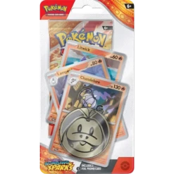 Pokemon TCG - Scarlet & Violet - Surging Sparks - Premium Checklane Blister - Chandelure(Pokemon Tcg Scarlet Violet Surging Sparks Premium Checklane Blister Chandelure)