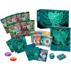 Pokemon TCG - Scarlet & Violet - Twilight Masquerade - Elite Trainer Box(Pokemon Tcg Scarlet Violet Twilight Masquerade Elite Trainer Box) -The Card Vault Store PokemonTCG Scarlet Violet TwilightMasquerade EliteTrainerBoxContens