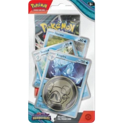 Pokemon TCG - Scarlet & Violet - Twilight Masquerade - Premium Checklane Blister - Kingdra(Pokemon Tcg Scarlet Violet Twilight Masquerade Premium Checklane Blister Kingdra)