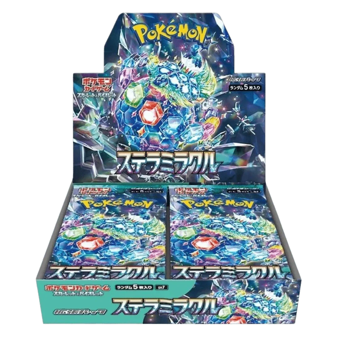 Pokemon TCG - Scarlet & Violet - Stellar Miracle (sv7) - Booster Box (Japanese)(Pokemon Tcg Stellar Miracle Sv7 Booster Box Japanese) 1 Pokemon TCG - Scarlet & Violet - Stellar Miracle (sv7) - Booster Box (Japanese)(Pokemon Tcg Stellar Miracle Sv7 Booster Box Japanese)