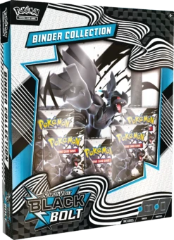 Pokemon TCG - Scarlet & Violet - Black Bolt - Binder Collection (Zekrom)(Pokemon Tcg Scarlet Violet Black Bolt Binder Collection)