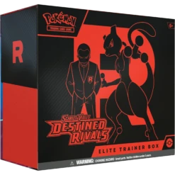 Pokemon TCG - Scarlet & Violet - Destined Rivals - Elite Trainer Box(Pokemon Tcg Scarlet Violet Destined Rivals Elite Trainer Box)