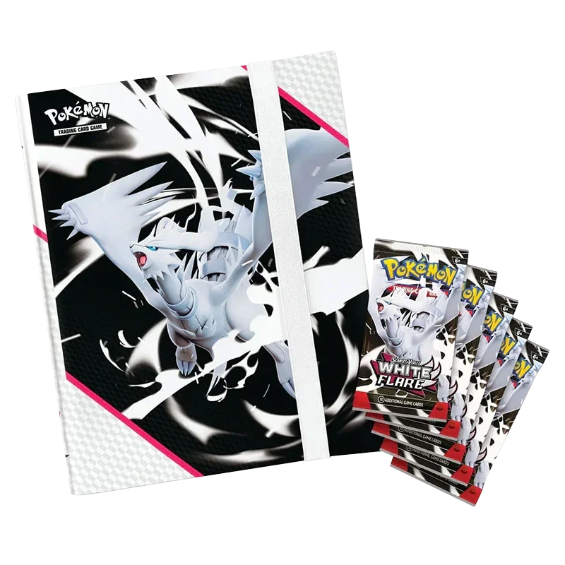 Pokemon TCG - Scarlet & Violet - White Flare - Binder Collection (Reshiram)(Pokemon Tcg Scarlet Violet White Flare Binder Collection) 2 Pokemon TCG - Scarlet & Violet - White Flare - Binder Collection (Reshiram)(Pokemon Tcg Scarlet Violet White Flare Binder Collection) - Image 2