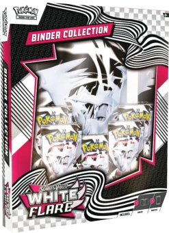 Pokemon TCG - Scarlet & Violet - White Flare - Binder Collection (Reshiram)(Pokemon Tcg Scarlet Violet White Flare Binder Collection)