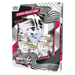 Pokemon TCG - Scarlet & Violet - White Flare - Binder Collection (Reshiram)(Pokemon Tcg Scarlet Violet White Flare Binder Collection) 9 Pokemon TCG - Scarlet & Violet - White Flare - Binder Collection (Reshiram)(Pokemon Tcg Scarlet Violet White Flare Binder Collection) -The Card Vault Store Pokemon TCG Scarlet Violet White Flare Binder Collection Left