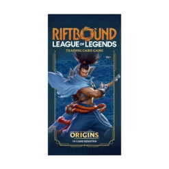 Riftbound: League Of Legends TCG - Set 1 - Origins - Booster Pack(Riftbound League Of Legends Tcg Set 1 Origins Booster Pack) -The Card Vault Store Riftbound LoL Origins Booster Pack Yasuo