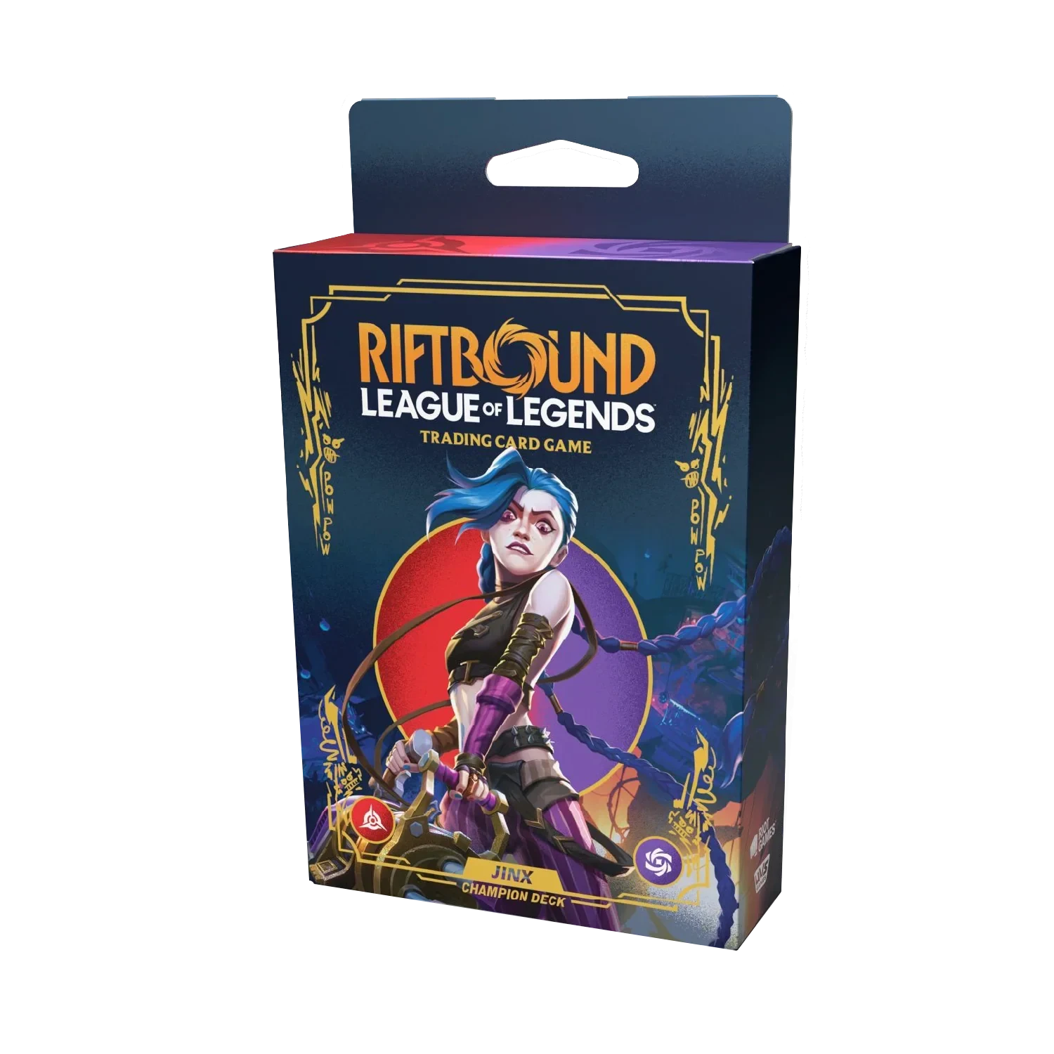 Riftbound: League Of Legends TCG - Set 1 - Origins - Champion Deck - Jinx(Riftbound League Of Legends Tcg Set 1 Origins Champion Deck Jinx) 1 Riftbound: League Of Legends TCG - Set 1 - Origins - Champion Deck - Jinx(Riftbound League Of Legends Tcg Set 1 Origins Champion Deck Jinx)
