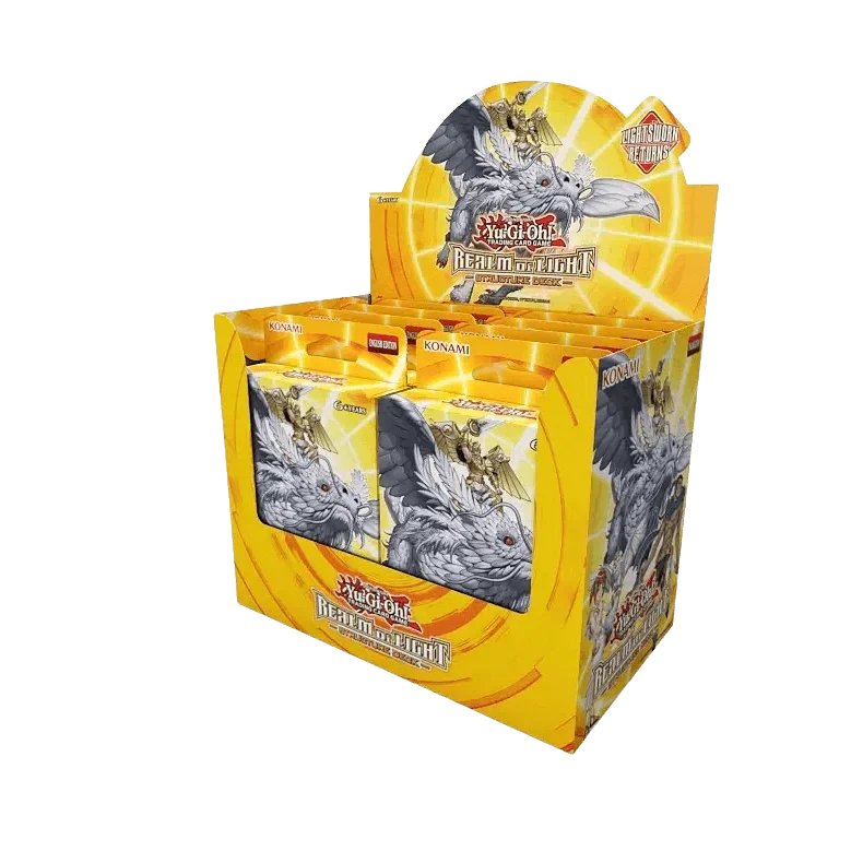 Yu-Gi-Oh! TCG - Realm Of Light - Structure Deck (Reprint) - CDU (8x Decks)(Yu Gi Oh Tcg Realm Of Light Structure Deck Reprint Display Case 8x Decks) 2 Yu-Gi-Oh! TCG - Realm Of Light - Structure Deck (Reprint) - CDU (8x Decks)(Yu Gi Oh Tcg Realm Of Light Structure Deck Reprint Display Case 8x Decks) - Image 2
