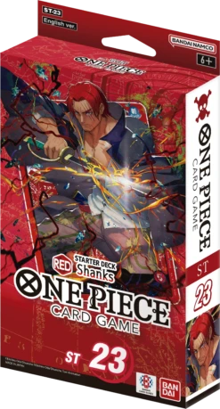 One Piece TCG - Starter Deck - (Red) Shanks (ST-23)(One Piece Tcg Starter Deck Red Shanks St 23)