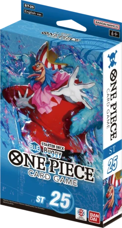 One Piece TCG - Starter Deck - (Blue) Buggy (ST-25)(One Piece Tcg Starter Deck Blue Buggy St 25)