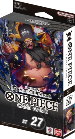 One Piece TCG - Starter Deck - (Black) Marshall.D.Teach (ST-27)(One Piece Tcg Starter Deck Black Marshall D Teach St 27)
