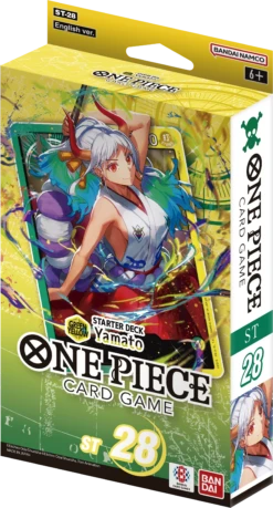 One Piece TCG - Starter Deck - (Green-Yellow) Yamato (ST-28)(One Piece Tcg Starter Deck Green Yellow Yamato St 28)