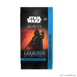 Star Wars: Unlimited - Legends Of The Force - Carbonite Booster Pack(Star Wars Unlimited Legends Of The Force Carbonite Booster Pack)