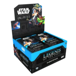 Star Wars: Unlimited - Legends Of The Force - Booster Box (24 Packs)(Star Wars Unlimited Legends Of The Force Booster Box 24 Packs)