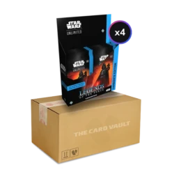 Star Wars: Unlimited - Legends Of The Force - Carbonite Edition Collector Booster Box - Display Case (4x Boxes)(Star Wars Unlimited Legends Of The Force Carbonite Edition Collector Booster Box Display Case 4x Boxes)