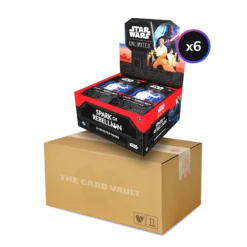 Star Wars: Unlimited - Spark Of Rebellion - Display Case (6x Booster Boxes)(Star Wars Unlimited Spark Of Rebellion Display Case 6x Booster Boxes)