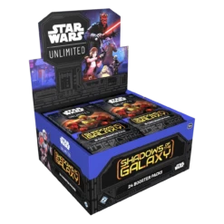 Star Wars: Unlimited - Shadows Of The Galaxy - Booster Box (24 Packs)(Star Wars Unlimited Shadows Of The Galaxy Booster Box 24 Packs)