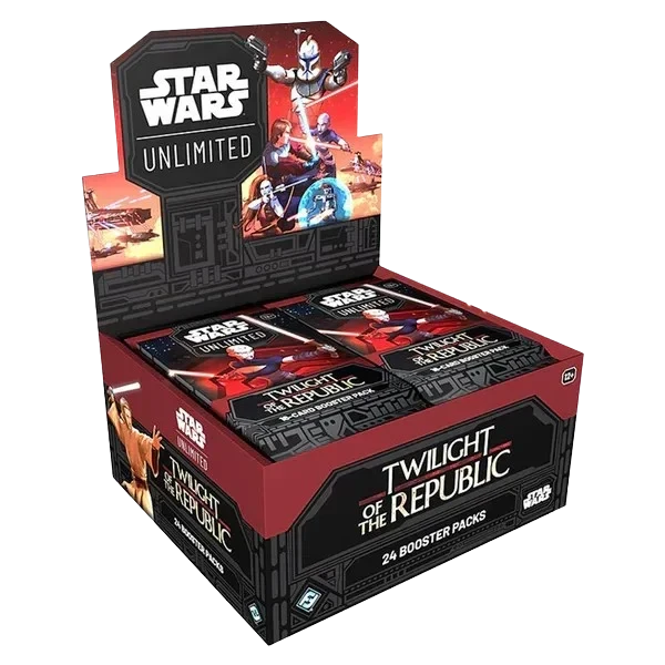 Star Wars: Unlimited - Twilight Of The Republic - Display Case (6x Booster Boxes)(Star Wars Unlimited Twilight Of The Republic Display Case 6x Booster Boxes) 2 Star Wars: Unlimited - Twilight Of The Republic - Display Case (6x Booster Boxes)(Star Wars Unlimited Twilight Of The Republic Display Case 6x Booster Boxes) - Image 2