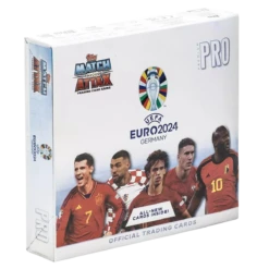 Topps - UEFA Euro 2024 Football (Soccer) Match Attax - Premium Pro Pack Box (10 Packs)(Topps Uefa Euro 2024 Football Soccer Match Attax Premium Pro Pack Box 10 Packs)