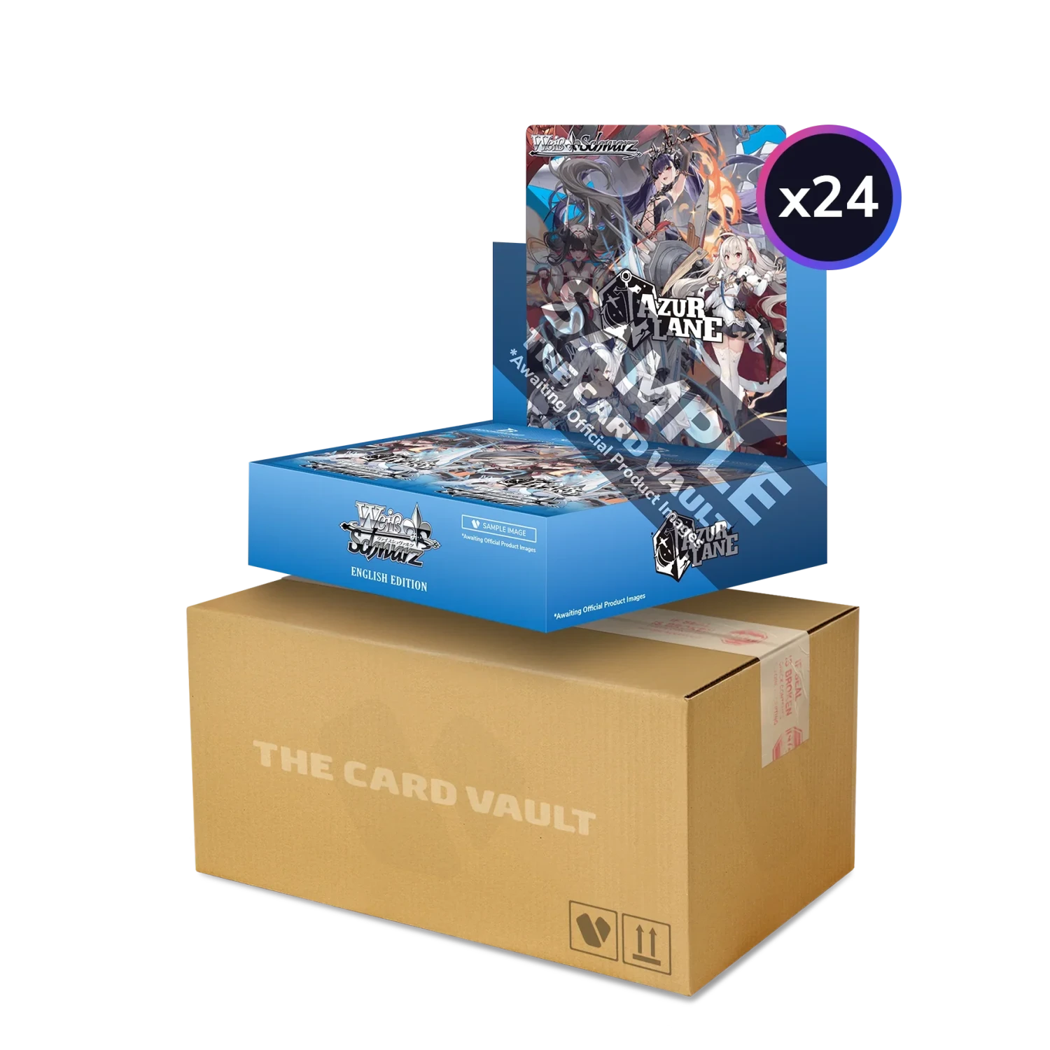 Weiss Schwarz - Azur Lane Vol. 2 - Display Case (24x Booster Boxes)(Weiss Schwarz Azur Lane Vol 2 Display Case 24x Booster Boxes) 1 Weiss Schwarz - Azur Lane Vol. 2 - Display Case (24x Booster Boxes)(Weiss Schwarz Azur Lane Vol 2 Display Case 24x Booster Boxes)