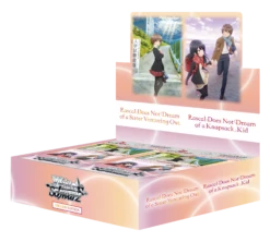 Weiss Schwarz - Rascal Does Not Dream Series - Booster Box (12x Packs)(Weiss Schwarz Rascal Does Not Dream Series Booster Box 12x Packs)