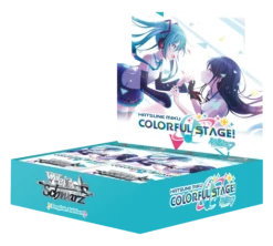 Weiss Schwarz - Hatsune Miku: Colourful Stage! - Booster Box (12x Packs)(Weiss Schwarz Hatsune Miku Colourful Stage Booster Box 12x Packs)