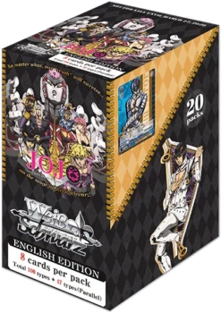 Weiss Schwarz - JoJo's Bizarre Adventure: Golden Wind - Booster Box (20x Packs)(Weiss Schwarz Jojos Bizarre Adventure Golden Wind Booster Box 20 Packs En)