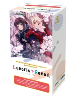 Weiss Schwarz - Lycoris Recoil - Premium Booster Box (6 Packs)(Weiss Schwarz Lycoris Recoil Premium Booster Box 6 Packs)