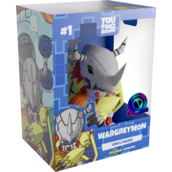 Youtooz - Digimon - Wargreymon - Vinyl Figure #1 (Limited Edition) (The Card Vault Exclusive)(Youtooz Digimon Wargreymon Vinyl Figure 1 Limited Edition)