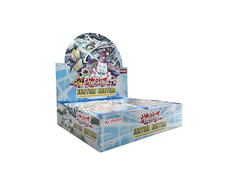 Yu-Gi-Oh! TCG - Justice Hunters - Booster Box (24 Packs) (1st Edition)(Yu Gi Oh Tcg Justice Hunters Booster Box 24 Packs 1st Edition) 1 Yu-Gi-Oh! TCG - Justice Hunters - Booster Box (24 Packs) (1st Edition)(Yu Gi Oh Tcg Justice Hunters Booster Box 24 Packs 1st Edition)
