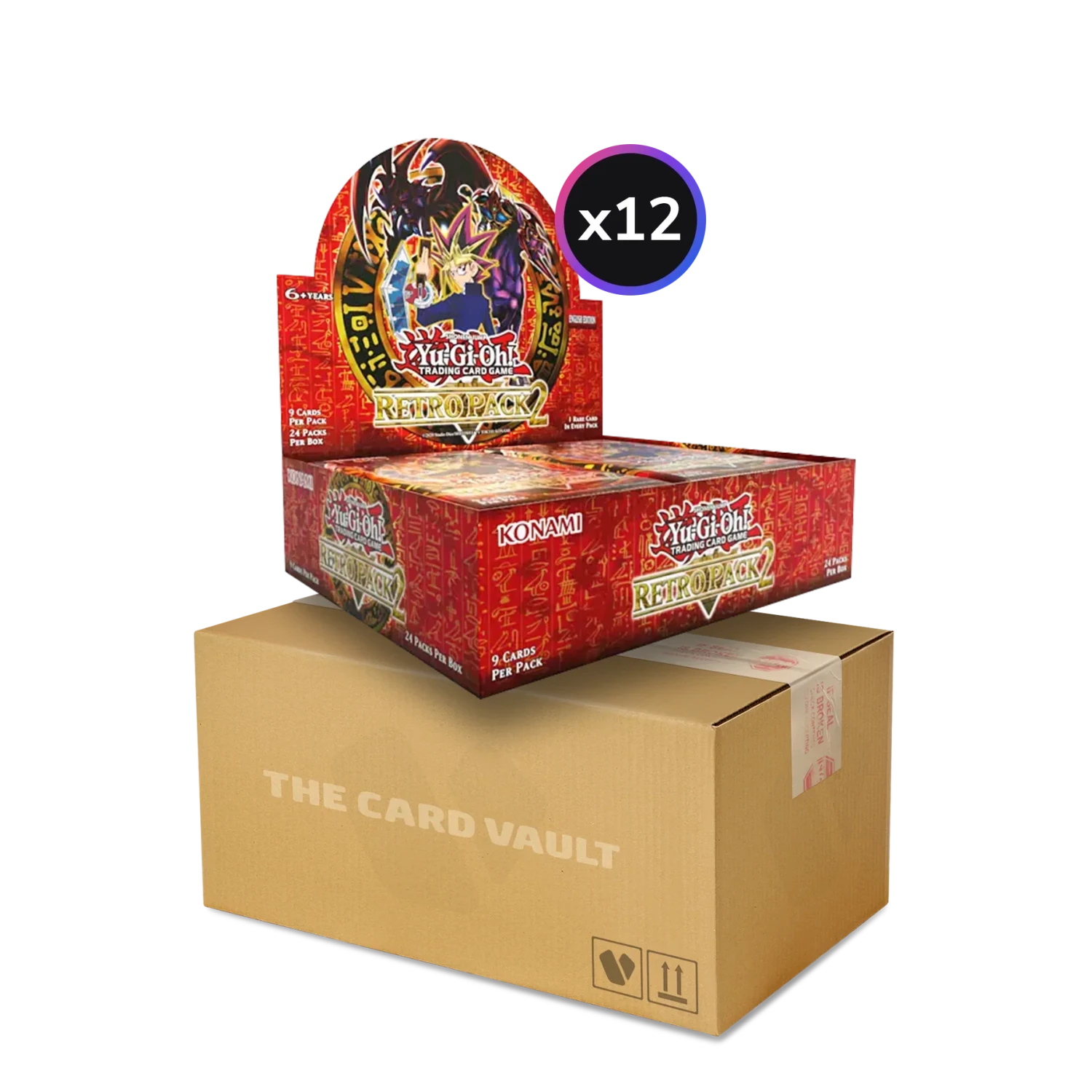 Yu-Gi-Oh! TCG - Retro Pack 2 - Display Case (12x Booster Boxes) (Reprint Edition)(Yu Gi Oh Tcg Retro Pack 2 Display Case 12x Booster Boxes Reprint Edition) 1 Yu-Gi-Oh! TCG - Retro Pack 2 - Display Case (12x Booster Boxes) (Reprint Edition)(Yu Gi Oh Tcg Retro Pack 2 Display Case 12x Booster Boxes Reprint Edition)