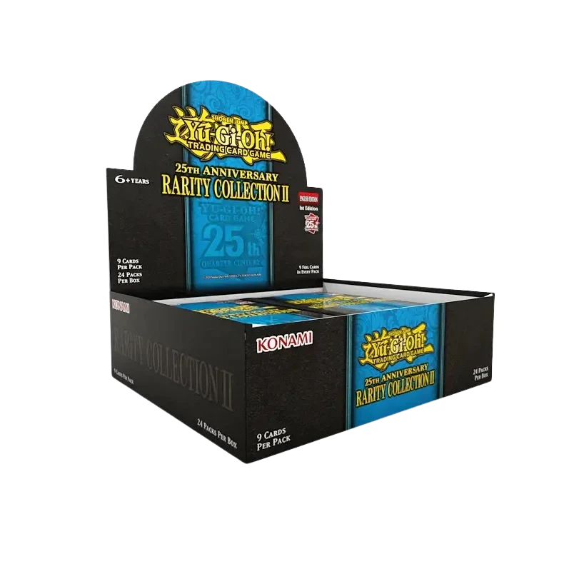 Yu-Gi-Oh! TCG - 25th Anniversary Rarity Collection 2 - Display Case (12x Booster Boxes)(Yu Gi Oh Tcg 25th Anniversary Rarity Collection 2 Display Case 12x Booster Boxes) 3 Yu-Gi-Oh! TCG - 25th Anniversary Rarity Collection 2 - Display Case (12x Booster Boxes)(Yu Gi Oh Tcg 25th Anniversary Rarity Collection 2 Display Case 12x Booster Boxes) - Image 3