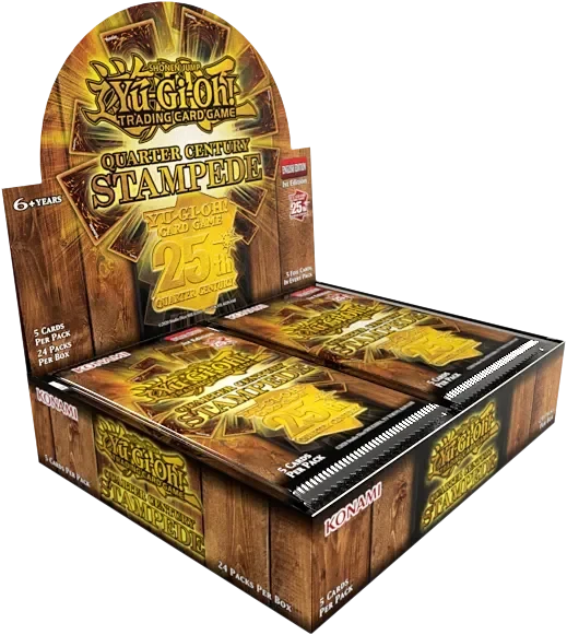 Yu-Gi-Oh! TCG - Quarter Century Stampede - Display Case (12 Booster Boxes)(Yu Gi Oh Tcg Quarter Century Stampede Display Case 12 Booster Boxes) 4 Yu-Gi-Oh! TCG - Quarter Century Stampede - Display Case (12 Booster Boxes)(Yu Gi Oh Tcg Quarter Century Stampede Display Case 12 Booster Boxes) - Image 4